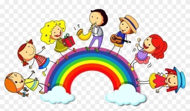 Rainbow Child Royalty-free Illustration - School On Wheels Inc. - Free  Transparent PNG Clipart Images Download
