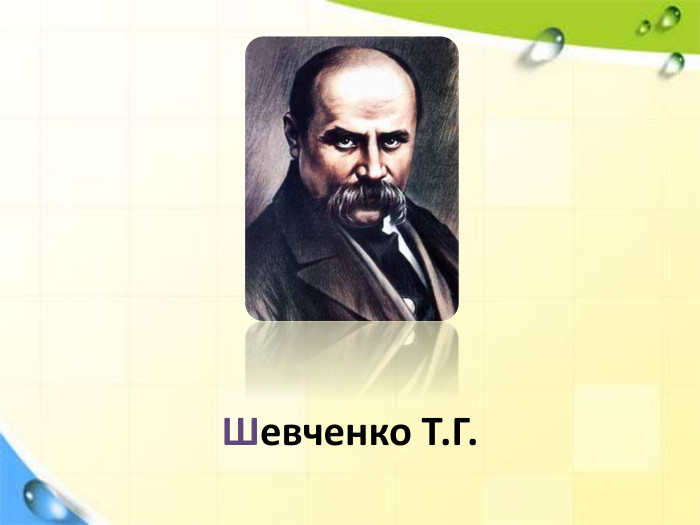 Шевченко Т. Г.