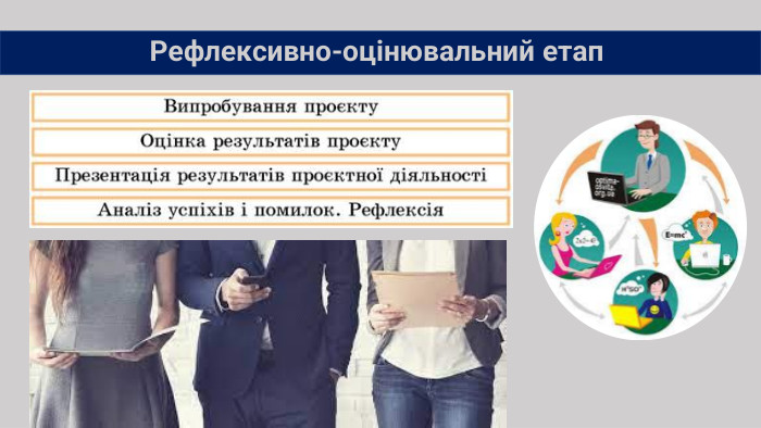 Рефлексивно-оцінювальний етап
