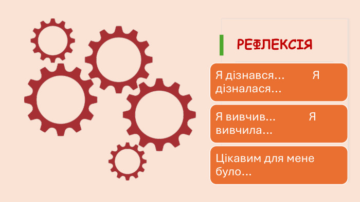 РЕФЛЕКСІЯ