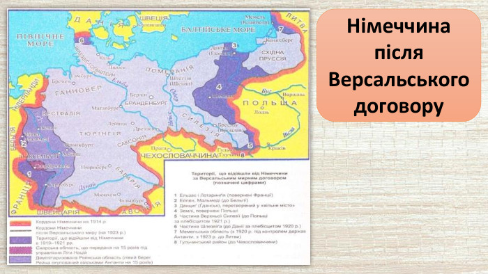 Німеччина після Версальського договору