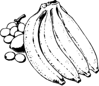 Картинки по запросу картинки банан черно-белые