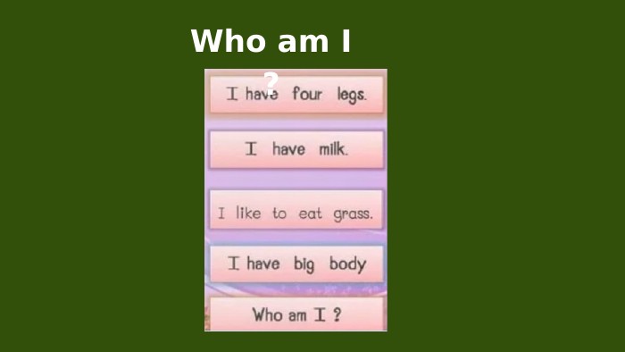 Who am I ?