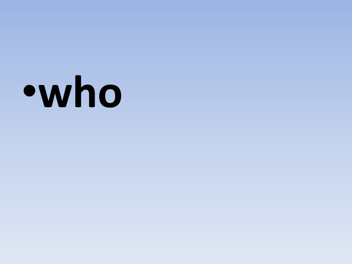who