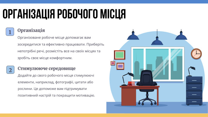 Організація робочого місця