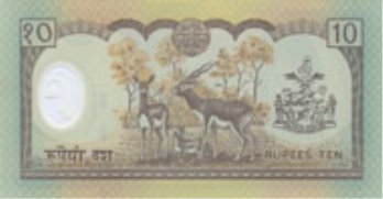 10 rupees / back