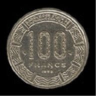 100 franks / reverse