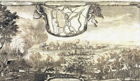 Image result for гравюру Дальберга осада Бреста 1657 года