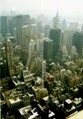 New York - view from the Empire State Building