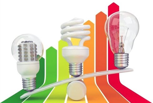 Енергозберігаючі лампочки використовують у декілька раз менше електрики ніж звичайні лампочки жарівки.