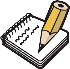 OnlineLabels Clip Art - Notepad