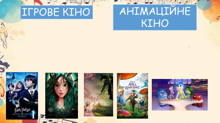 ІГРОВЕ КІНОАНІМАЦІЙНЕ КІНО