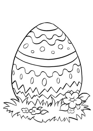 Раскраски Пасха - Распечатайте раскраски Пасхальных яиц