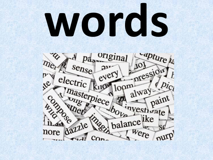 words