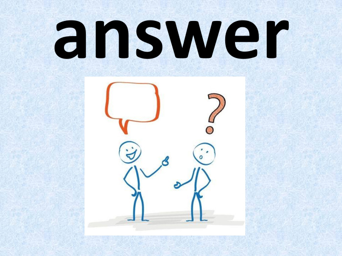 answer