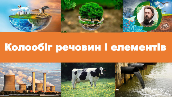 Колообіг речовин і елементів