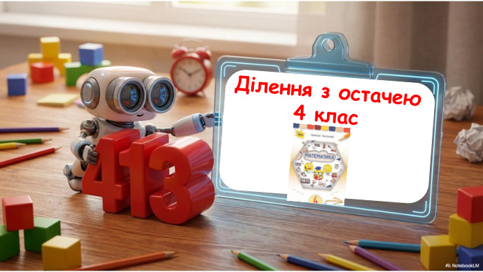 Ділення з остачею Ділення з остачею4 клас