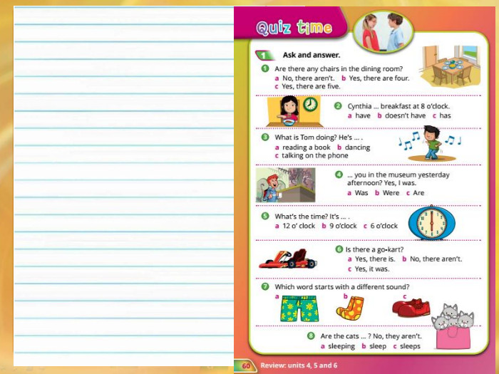 Quick Minds for Ukraine 3.Unit 6 Our school lesson 3