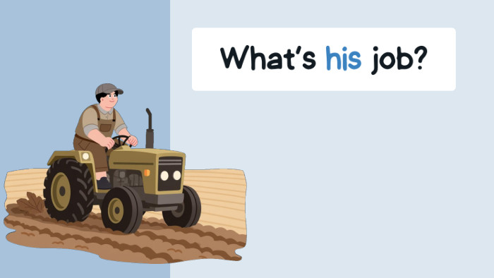 What’s his job?