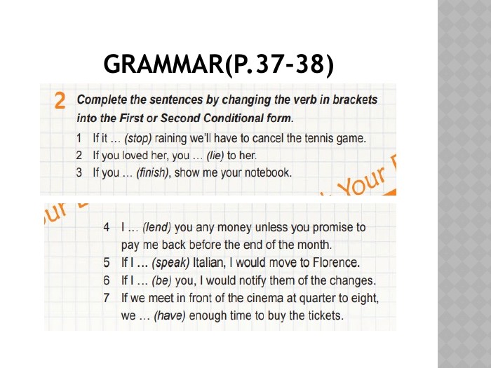 Grammar(p.37-38)