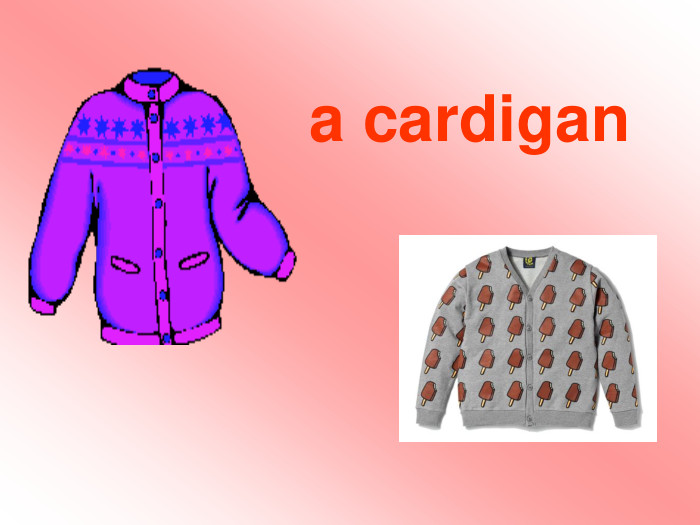  a cardigan