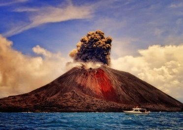 Результат пошуку зображень за запитом вулкан Кракатау