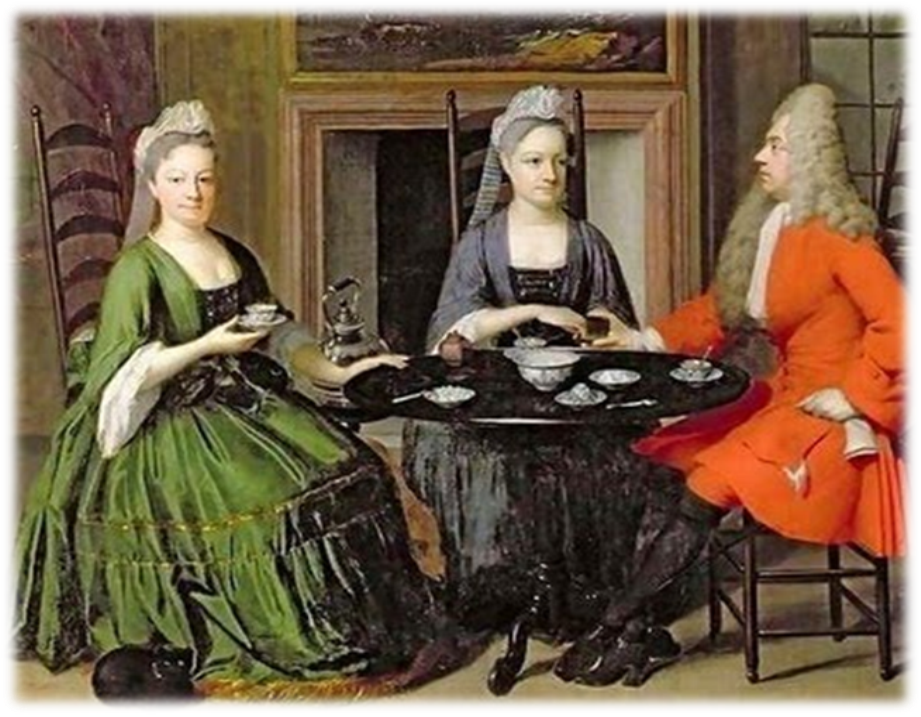 Nicolaes Verkolje (1673-1746) A Tea Party.jpg