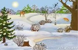 картинки для дітей зимовий ліс