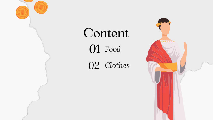 Content. Food. Clothes0102