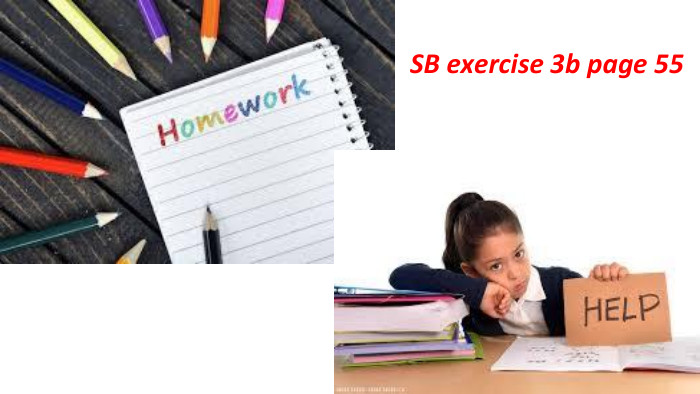 SB exercise 3b page 55