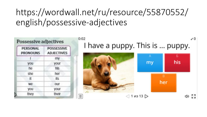 https://wordwall.net/ru/resource/55870552/english/possessive-adjectives