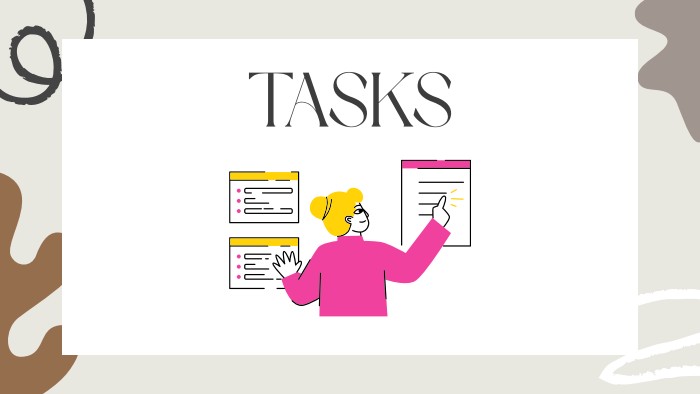 TASKS