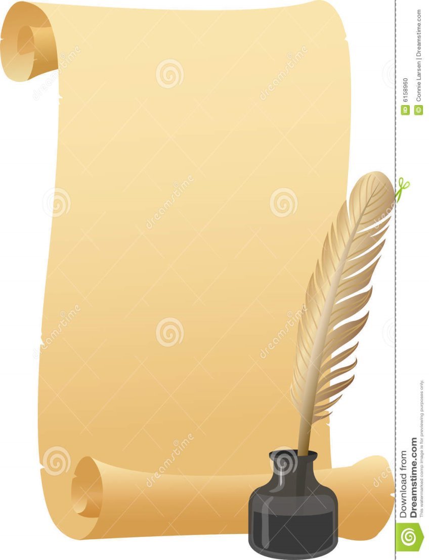 http://www.clipartkid.com/images/351/parchment-scroll-quill-pen-eps-stock-photo-image-6158960-mcJG5T-clipart.jpg