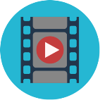 film, movie, play, video icon