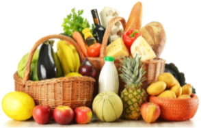 Результат пошуку зображень за запитом овощи и фрукті в корзине