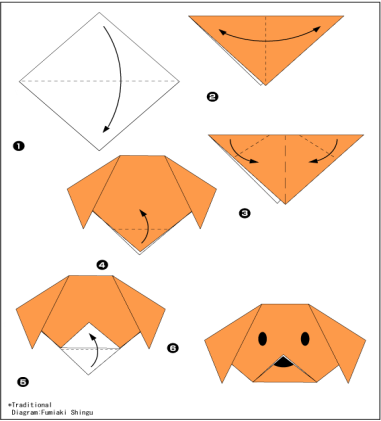 Картинки по запросу оригами собака