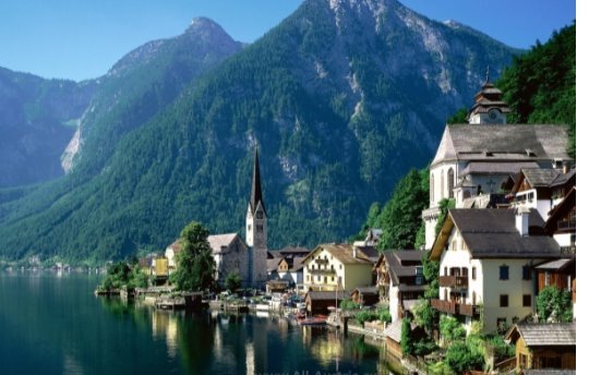 Неописуемой красоты озера и прибрежные городки Австрии