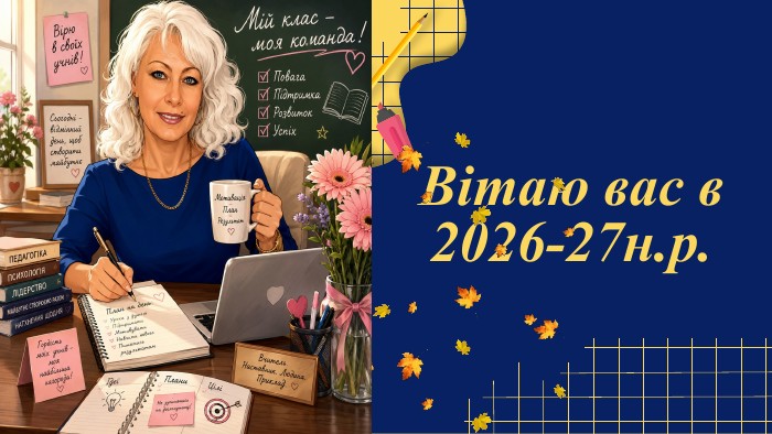 Вітаю вас в2026-27н.р.