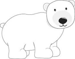Результат пошуку зображень за запитом "polar bear images black and white"