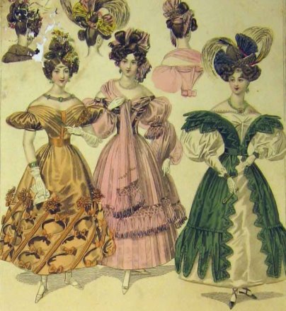 Картинки по запросу "мода 1825-1840"