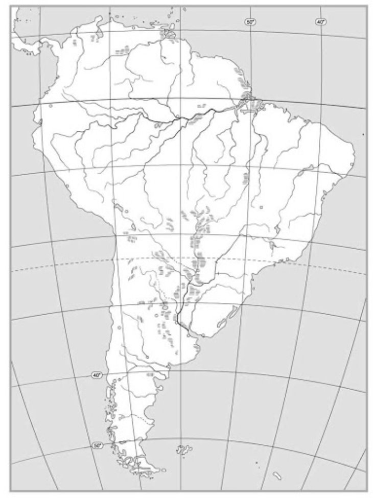 Результат пошуку зображень за запитом контурна карта з південної америки