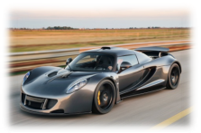 Hennessey Venom GT установил рекорд скорости для серийных машин: 427 км/час