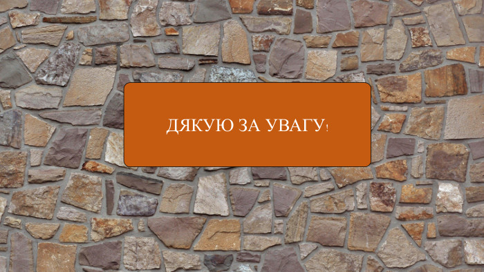 ДЯКУЮ ЗА УВАГУ!