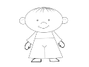Як намалювати дітей - руки і ноги, схема 5