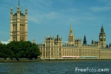 Picture of The Houses of Parliament, London, England - Free Pictures - FreeFoto.com