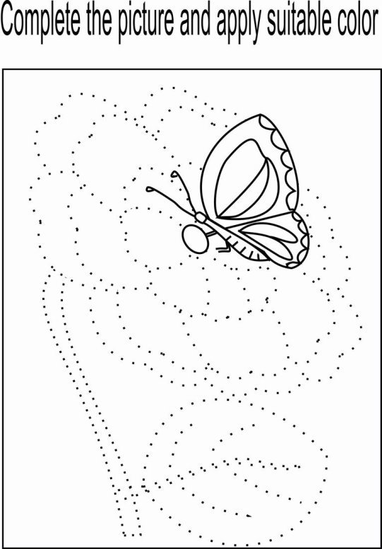Flower Worksheet Dot To Dot Worksheets For Kids Of All Ages ...