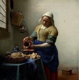 Jan Vermeer "The Milkmaid"