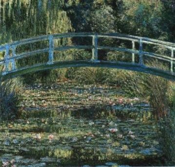 Claude Monet "The Water Lily Pond"