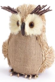 Cute burlap owls - Google Search