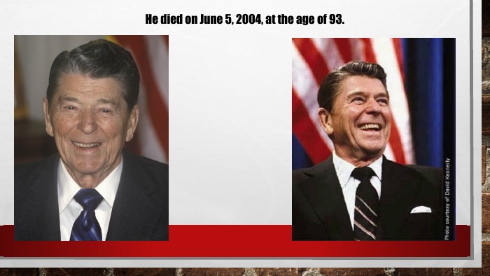 He died on June 5, 2004, at the age of 93.